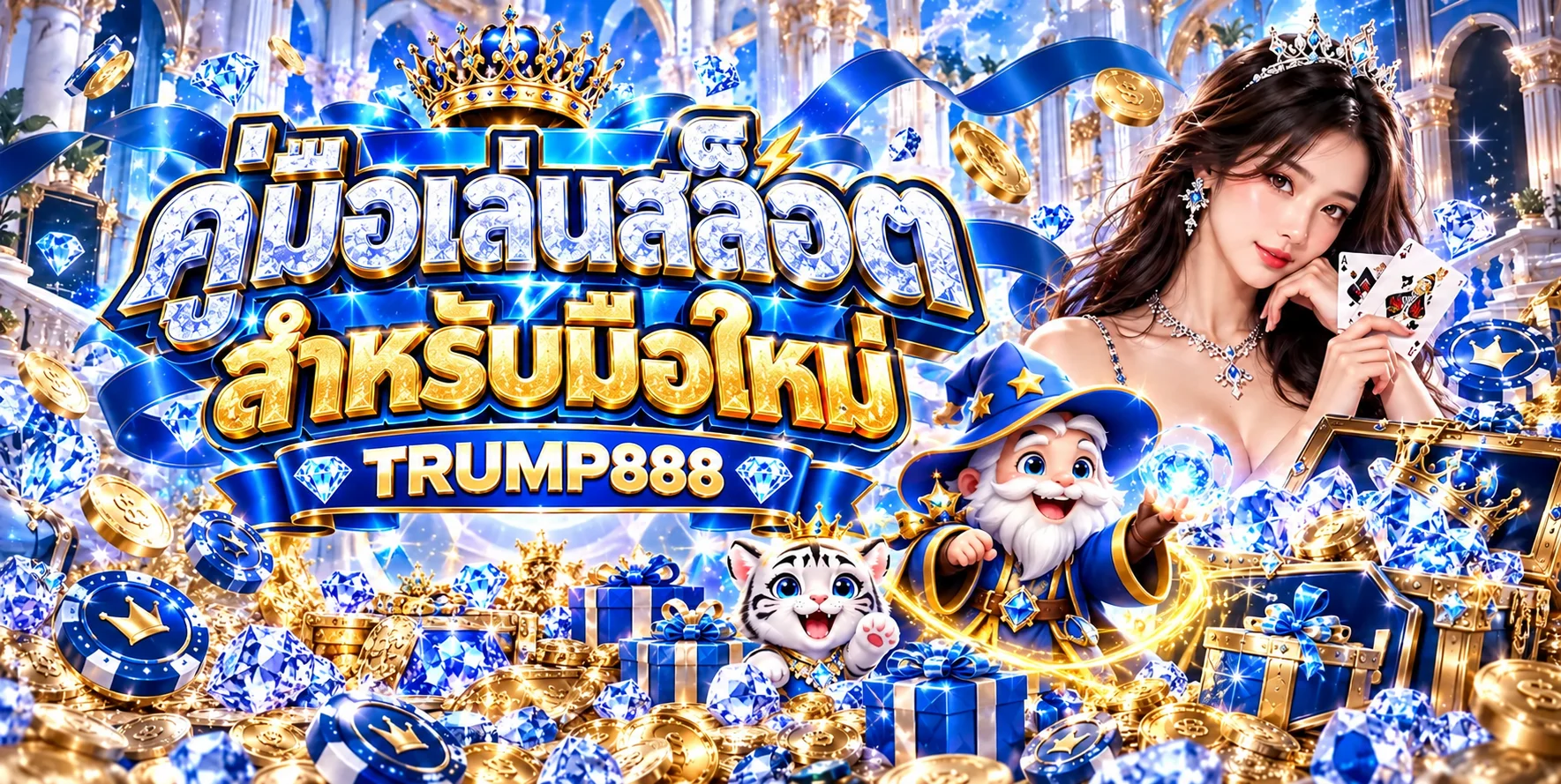 TRUMP888 คู่มือเล่นสล็อตสำหรับมือใหม่ วางแผนงบให้เป็น